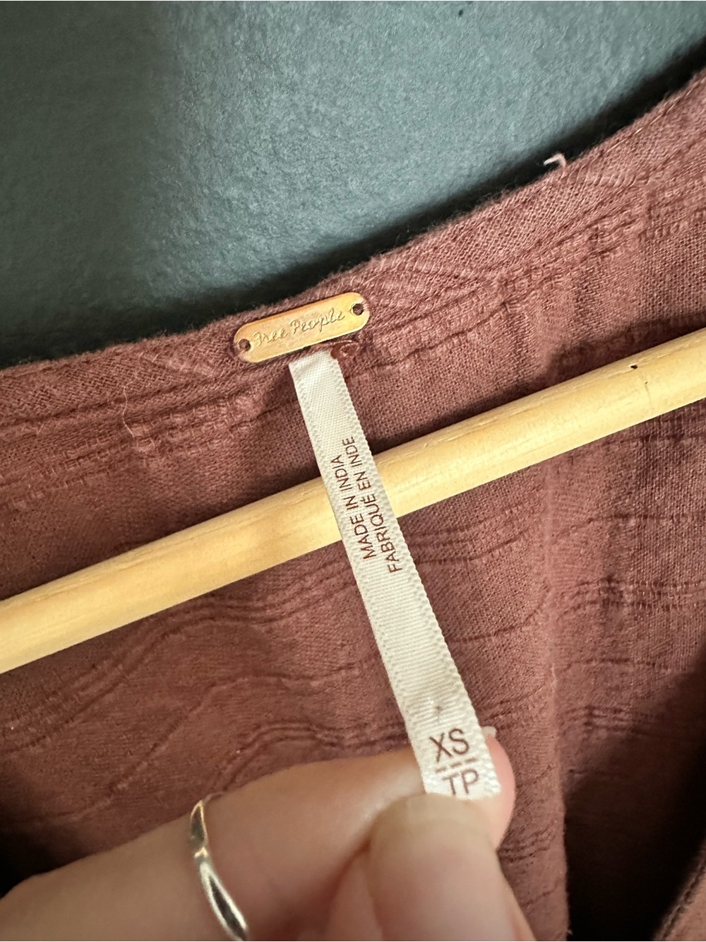 Free People Button-Front Midi Dress - Picture 5 of 5